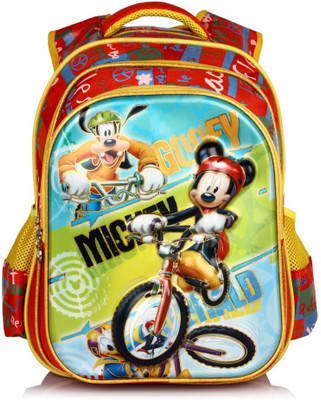 

Disney DM-0014 Goofy Mickey Motor Cycle 21 L Backpack(Red)