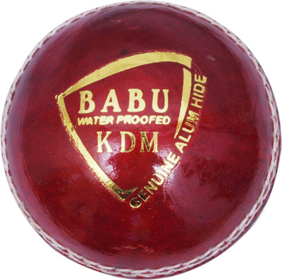 

KDM Sports Babu Cricket Leather Ball(Pack of 3, Red)