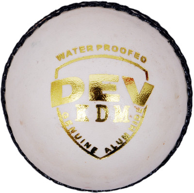 

KDM Sports Dev Cricket Leather Ball(Pack of 1, White)