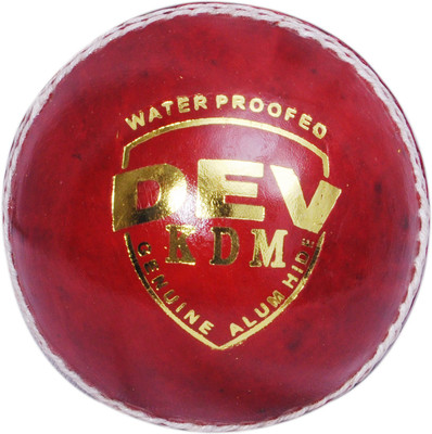 

KDM Sports Dev Cricket Leather Ball(Pack of 1, Red)