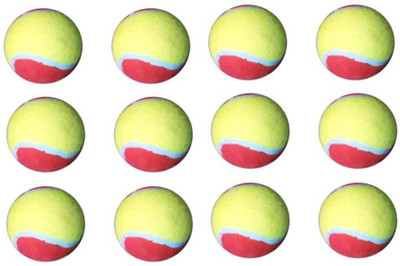 

AS Multicolor Tennis Ball(Pack of 12, Multicolor)
