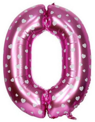 

Smartcraft Printed Number Foil 0 Balloon(Multicolor, Pack of 1)