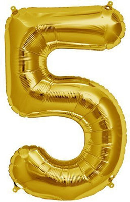 

Shop Online Printed Foil5 Balloon(Gold, Pack of 1)