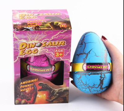 

EZ Life 1 Pc Jumbo Growing Dinosaur Pet - Mix Species Bath Toy(Multicolor)