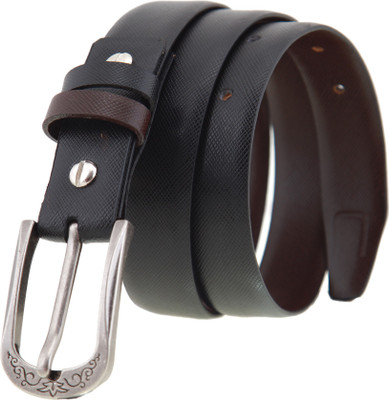 

CANFLY Women Formal, Casual Black Genuine Leather Reversible Belt
