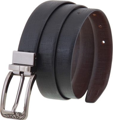 

CANFLY Women Formal, Casual Brown Genuine Leather Reversible Belt, Black