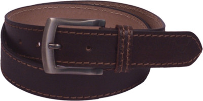 

Hidelink Men Formal Brown Genuine Leather Belt