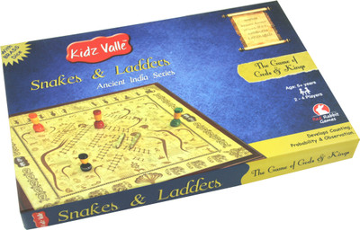 

Kidz Valle Paramapadam Sopanam, Snakes & Ladders, Haavu Eni Aata , Moksha Pata, Indian Traditional Board Game
