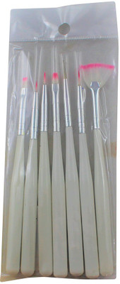 

Ear Lobe & Accessories Nail Art Brush Set(Pack of 7)