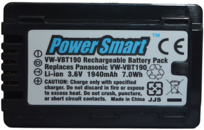 

Power Smart VW-VBT190 3.6V 1940mAh Li-Ion Rechargable For PANSC Camera Lithium-ion(Yes)