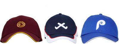 Ojass Embroidered Golf Cap(Pack of 3) Ojass Embroidered Golf Cap(Pack of 3)