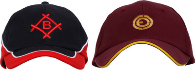 OJASS Embroidered Sports/Regular Cap Cap(Pack of 2)
