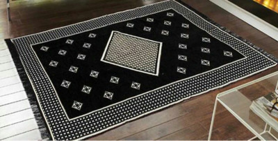

Ridhi Sidhi Collection Black Velvet Carpet(150 cm X 210 cm)