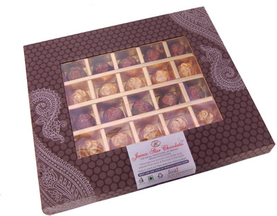 

Jainco Star Chocolates Book Box Chocolate Gift Pack Caramels(280)