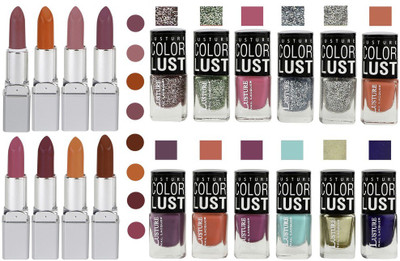 

Ramble Lipstick and Nail polish Neon Shades set of 20(Set of 20)