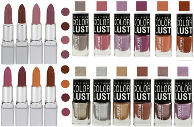 

Ramble Lipstick and Nail polish Neon Shades set of 20(Set of 20)