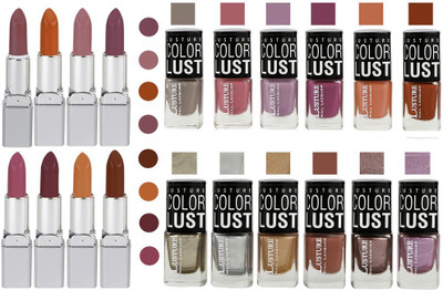 

Ramble Lipstick and Nail polish Neon Shades set of 20(Set of 20)