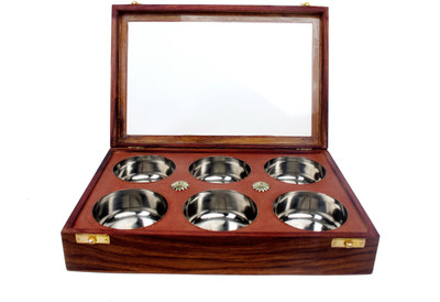 

ShopWise Shesham Wood Handcrafted Spice Box 1 Piece Spice Set(Wooden)