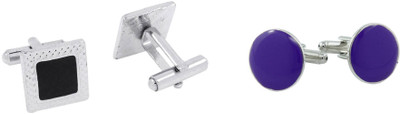 Bsquare Brass Cufflink(Blue, Black)