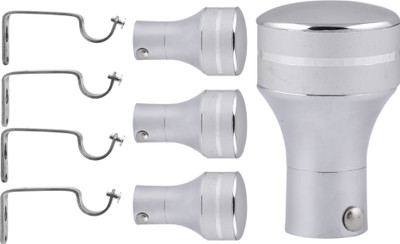 

S Decor Silver Rod Rail Bracket