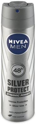 Nivea Men Silver Protect Dynamic power Antiperspirant Spray Body Spray - For Men(149 ml)