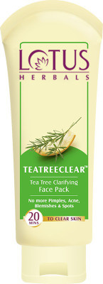 

Lotus TEATREECLEAR Tea Tree Clarifying Face Pack(60 g)