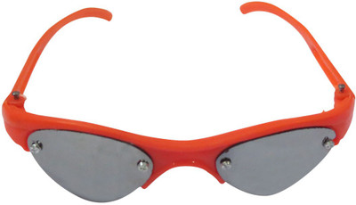 DCS DCS Unisex Sunglasses For Kids Orange Colour ( 2-4 Years) Safety Goggles(Orange)