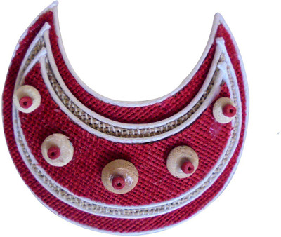 

Alekip Alekip Red Colour Jute Clip Hair Clip(Red)