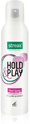 

Streax Hold & Play Hold Spray Spray(250 ml)