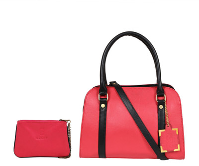 

Nekstyle Shoulder Bag(Pink, Black), Black;pink