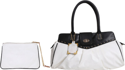 

Nekstyle Messenger Bag(Black, White)