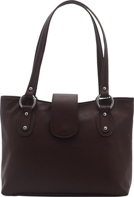 

krivi Hand-held Bag(Brown)