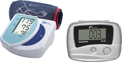 

Dr. Morepen BP3BG1 BLOOD PRESSURE MONITOR+PEDOMETER Health Care Appliance Combo