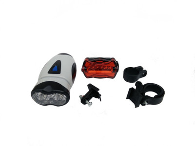 

FurMito Ultra Bright Bicycle LED Front Rear Light Combo(Multicolor), Multi