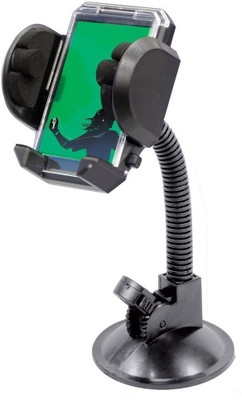 

ManeKo Fly Adjustable Neck for Car Windshield & Dashboard with Photo Frame Universal Mobile Holder, Black
