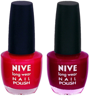 

Nive Colour Blast Nail Polish1305201636 Pink(Pack of 2)