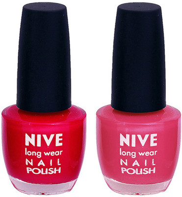 

Nive Colour Blast Nail Polish1305201642 Pink(Pack of 2)