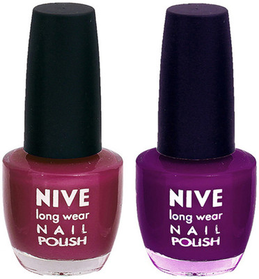 

Nive Colour Blast Nail Polish1305201668 Purple(Pack of 2)