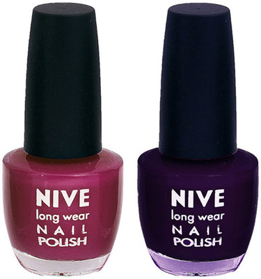 

Nive Colour Blast Nail Polish1305201692 Purple(Pack of 2)