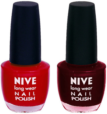 

Nive Colour Blast Nail Polish1305201605 Red(Pack of 2)