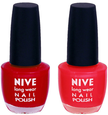 

Nive Colour Blast Nail Polish1305201618 Red(Pack of 2)