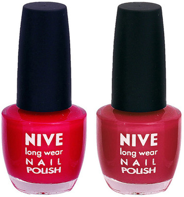 

Nive Colour Blast Nail Polish1305201653 Pink(Pack of 2)