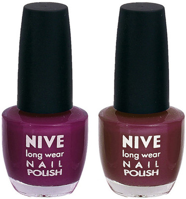 

Nive Colour Blast Nail Polish1305201720 Purple(Pack of 2)