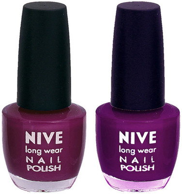 

Nive Colour Blast Nail Polish1305201703 Purple(Pack of 2)