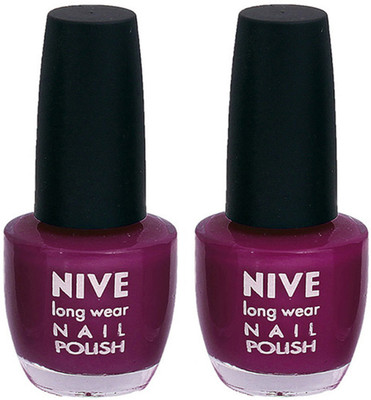 

Nive Colour Blast Nail Polish1305201728 Purple(Pack of 2)