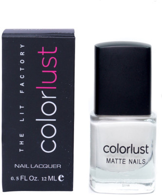 

Colorlust Matte Nails Chalk White Matte