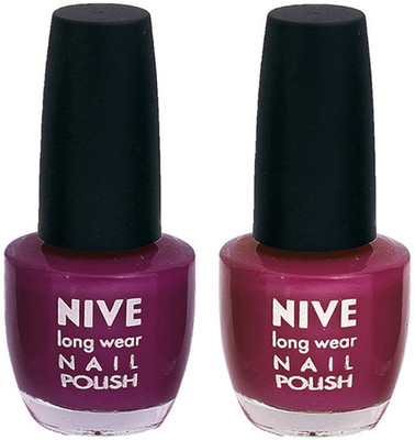 

Nive Colour Blast Nail Polish1305201732 Purple(Pack of 2)