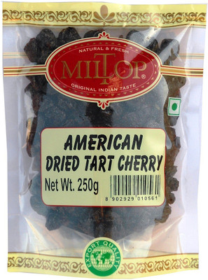 

MilTop dried tart cherry Cherries(250 g, Pouch)