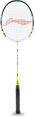 

Li-Ning Basic Q 6 Badminton Racquet Yellow Strung Badminton Racquet(G4 - 3.25 Inches, 85 g)