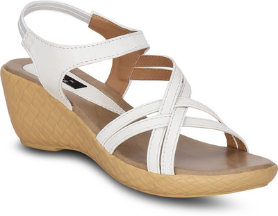 

Kielz Women White Wedges